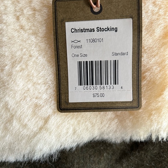 FILSON Mackinaw Wool Christmas Stocking in Forest Green LOWEST PRICE ON POSHMARK - Picture 5 of 7